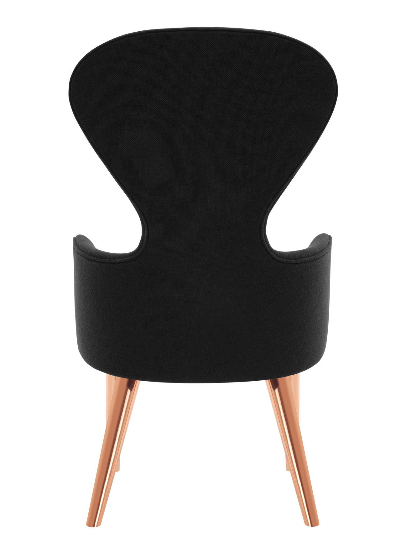 Wingback Dining Chair by Tom Dixon For Sale at 1stDibs