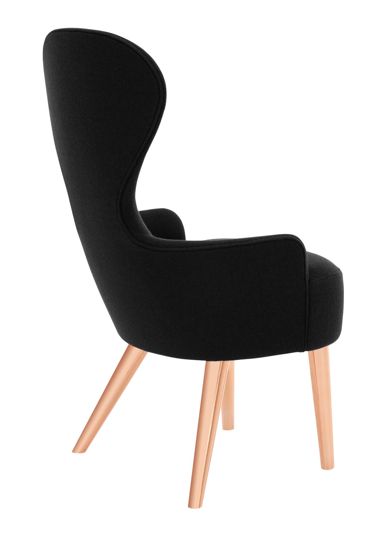 Wingback Dining Chair By Tom Dixon For Sale At 1stdibs