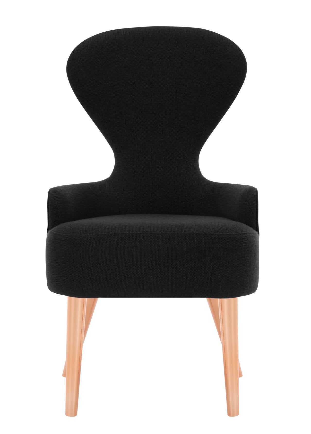 Wingback Dining Chair by Tom Dixon For Sale at 1stDibs