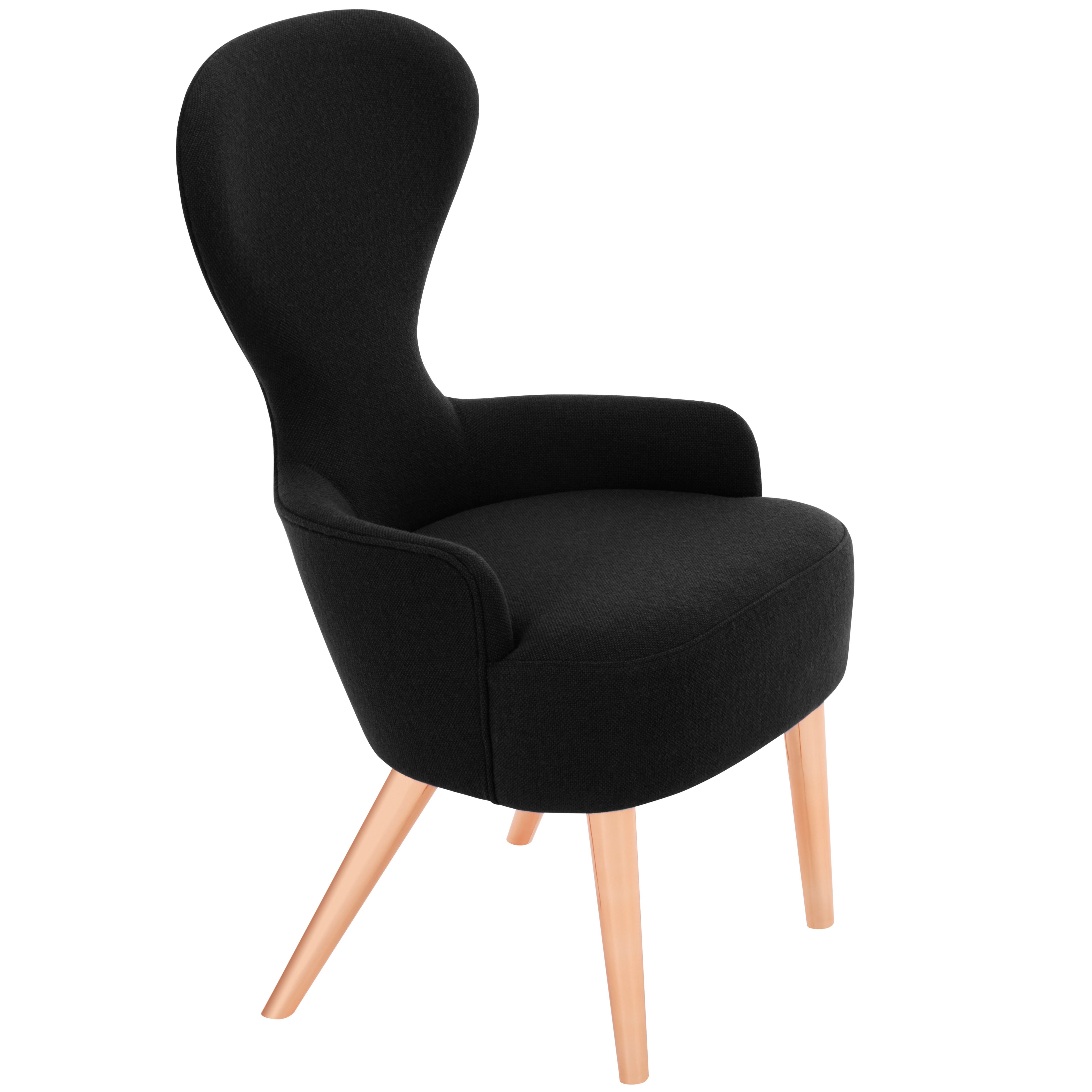 Wingback Dining Chair by Tom Dixon For Sale at 1stDibs