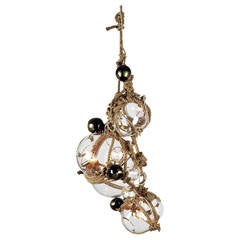 Knotty Bubbles Chandelier by Lindsey Adelman for Roll & Hill 5