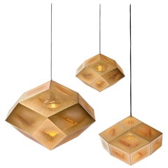 Extremely Rare Etch Pendants by Tom Dixon