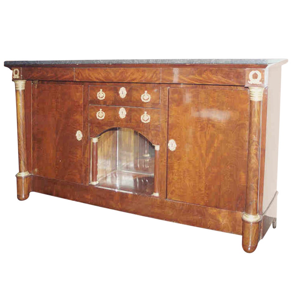 Late 19th Century Empire Side Cabinet For Sale