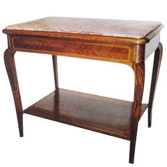 Late 19th Century Rosewood Side Table