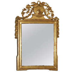 19th Century Carved Giltwood Mirror