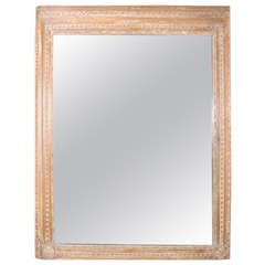 Antique Louis XVI Style Carved Mirror