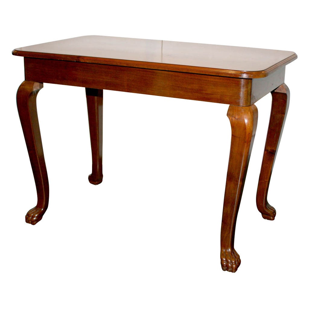 20th Century Mahogany Side Table For Sale