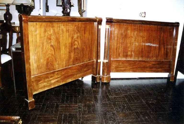 19th Century Carved Mahogany Daybed