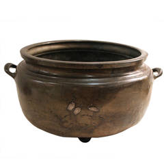 Antique 19th Century Bronze Bowl