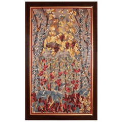 Harvest Aubusson Tapestry by Dubreuil