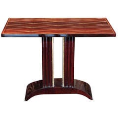 Rosewood Marquetry Side Table