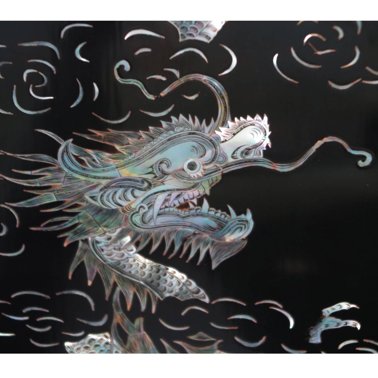 Goldfish Japanese Lacquer Screen In Good Condition In Los Angeles, CA