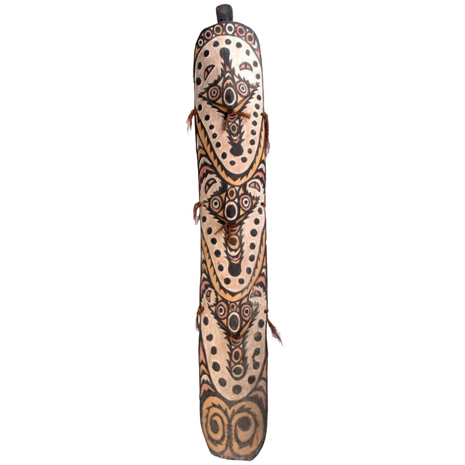 Yuat River, Papua New Guinea Dance Shield For Sale