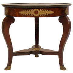 French Empire Gueridon Table