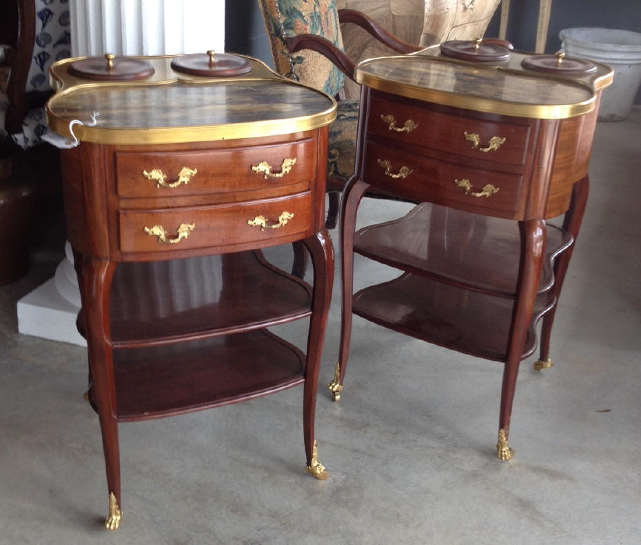 Pair of 19th Century French Rafraîchir Tables
