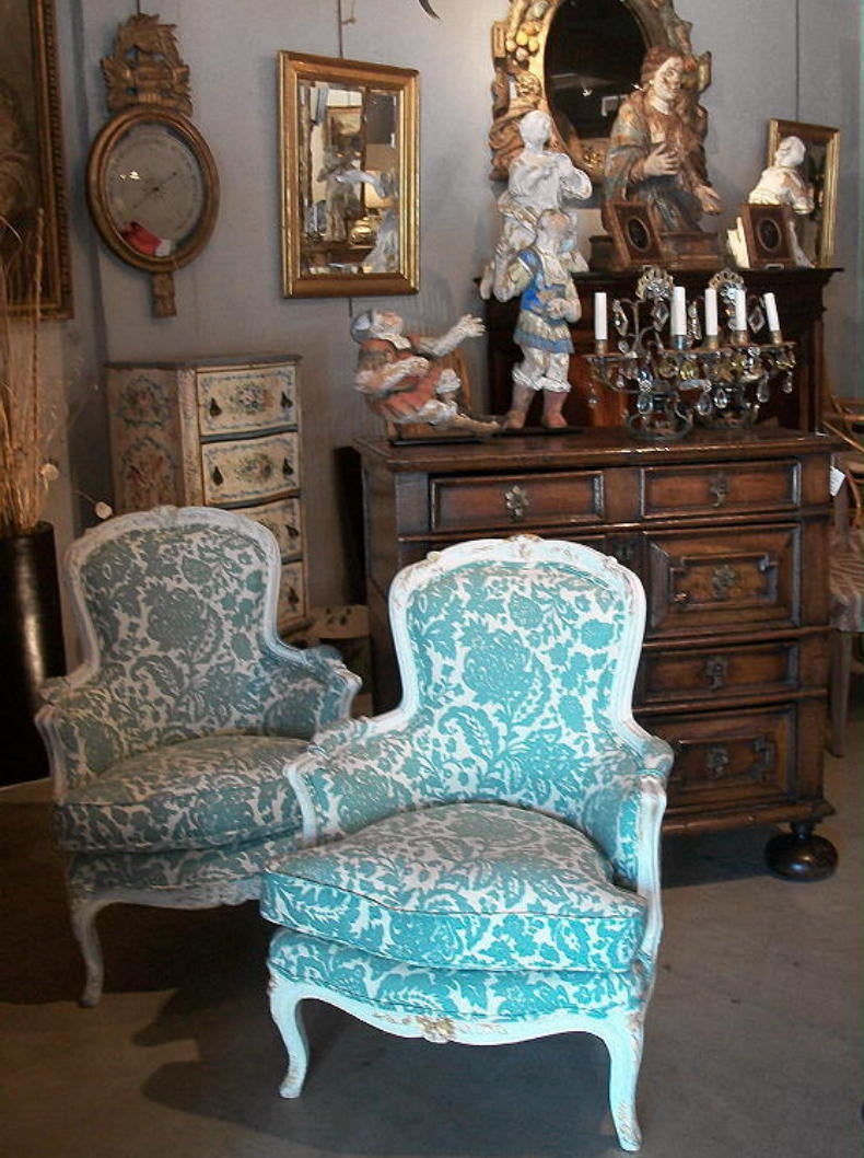 Pair of French Bergères