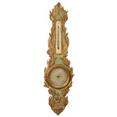Louis XV Giltwood Barometer