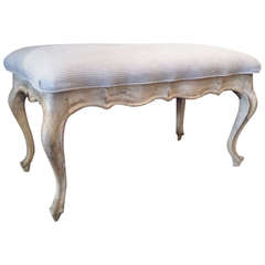 Upholstered Venetian Bench