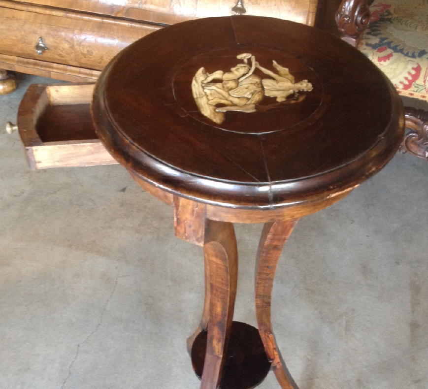 19th Century Italian Neoclassic Side Table