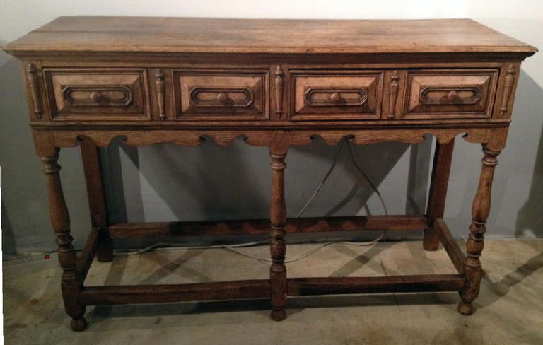 19th Century English Jacobean Style Sideboard