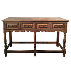 19th Century English Jacobean Style Sideboard