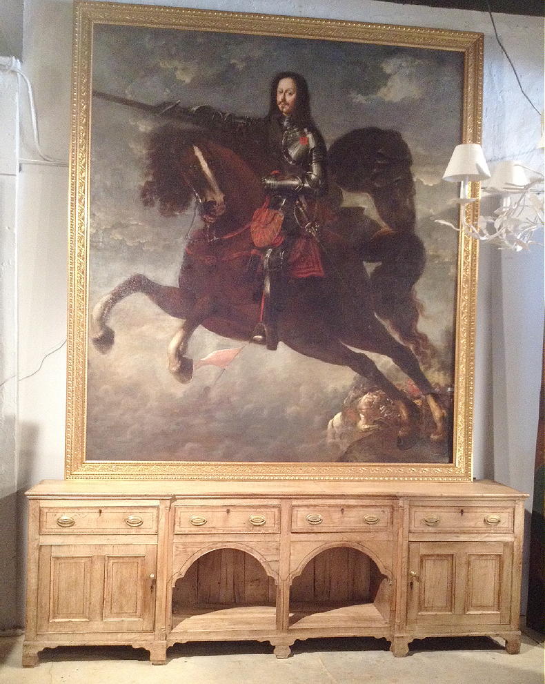 Massive 18th Century English Dresser For Sale 3