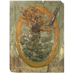 18th Century Carved Wood Panel