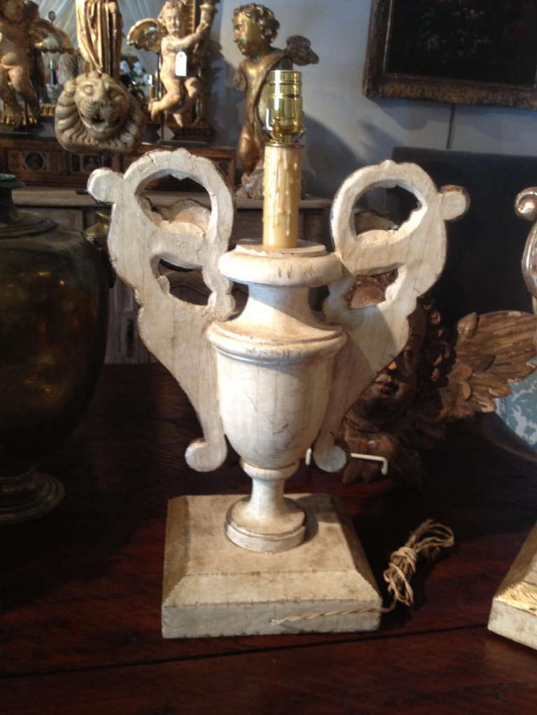 19th Century Pair of Italian Lamps
