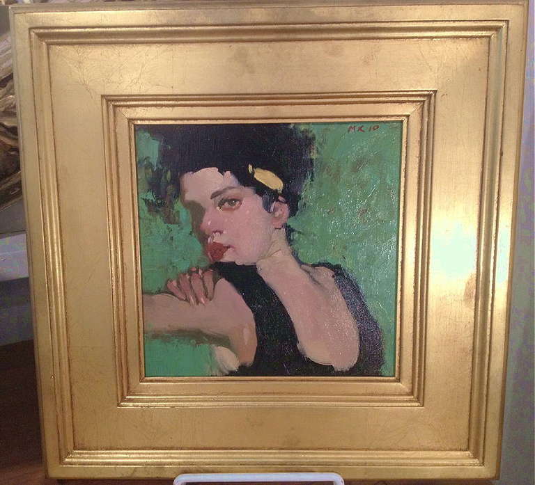 Beautiful Original Oil On Canvas Painting By Milt Kobayashi. Titled 