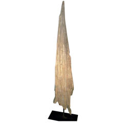 Vintage Large Natural Cypress Sculpture