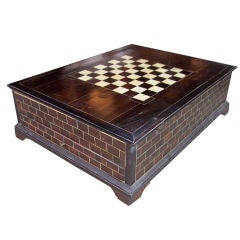 18th Century Italian Chess Game Box