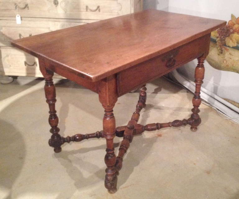 Wood 18th Century French Provincial Table For Sale