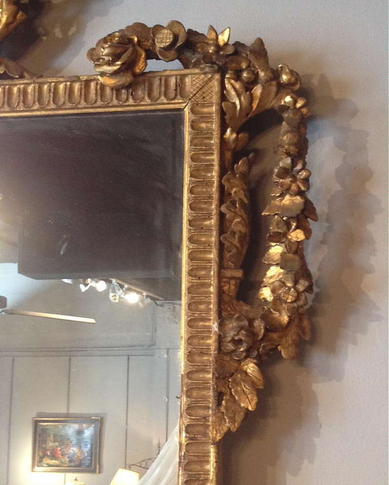 Late 18th Century Italian Neoclassic Mirror For Sale 2