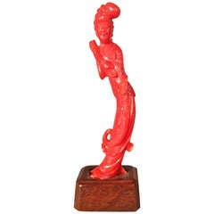 Chinese Red Coral Lady