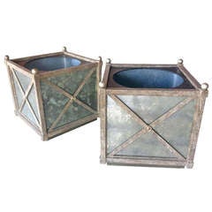 Pair Of Neoclassic Style Planters