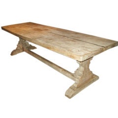 French Trestle Table