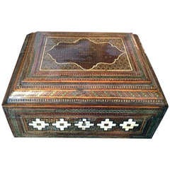 Rare 18th Century Syrian Marquetry Box