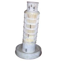 Grand Tour Tower Of Pisa Lamp