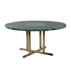 Malachite Center Table