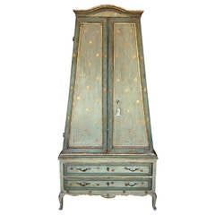 18th - 19th Century Venetian Painted Cabinet