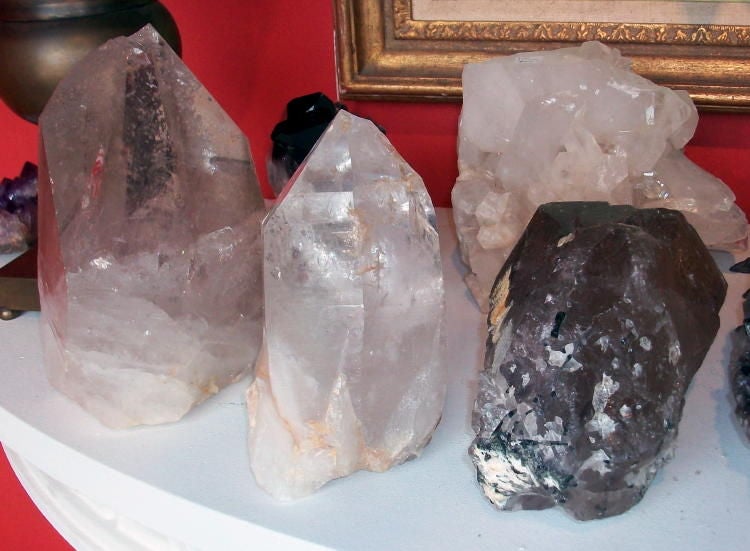 Collection Of Crystal Quartz Specimens In Good Condition In West Palm Beach, FL