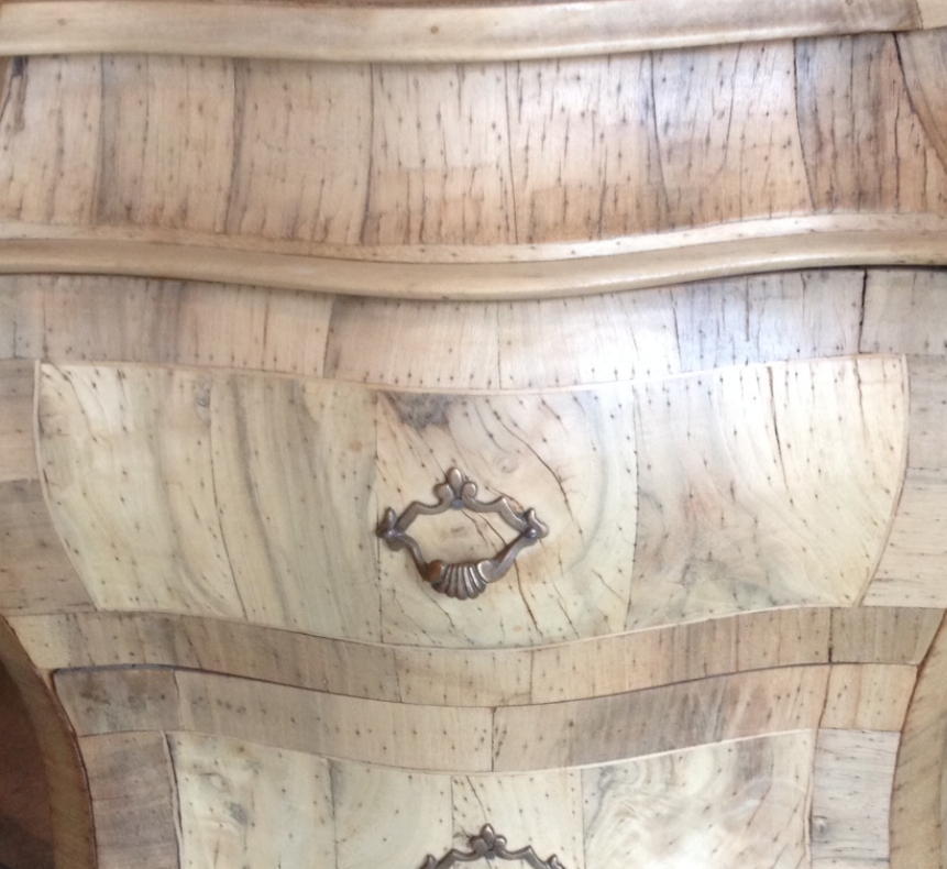 Pair of Italian Walnut Commodes For Sale 3