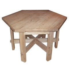 Mission Style Cypress Table