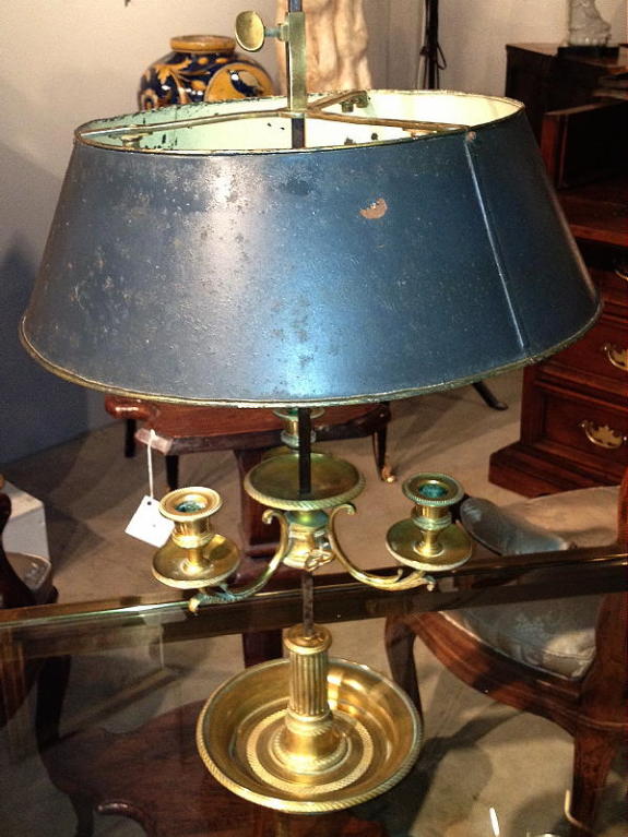 Bronze Bouillotte Lamp