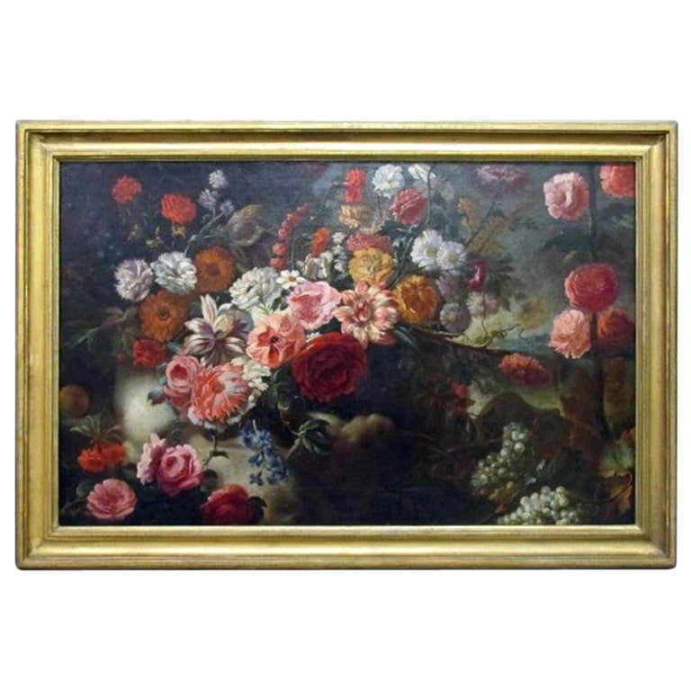 18th Century Italian Still Life Painting For Sale