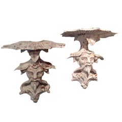 Pair Of Brighton Pavillion Style Wall Brackets