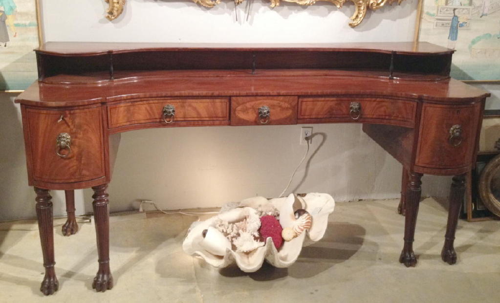 Regency Mahogany Sideboard