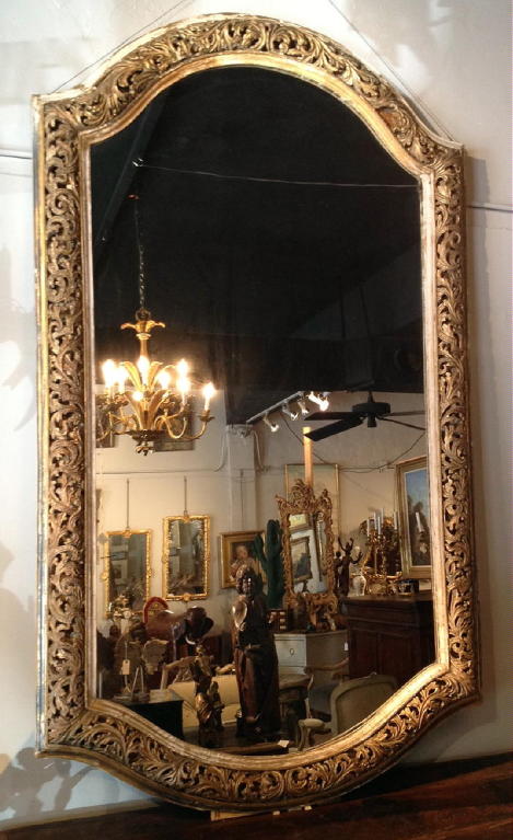 Monumental 19th Century Italian Mirror 1