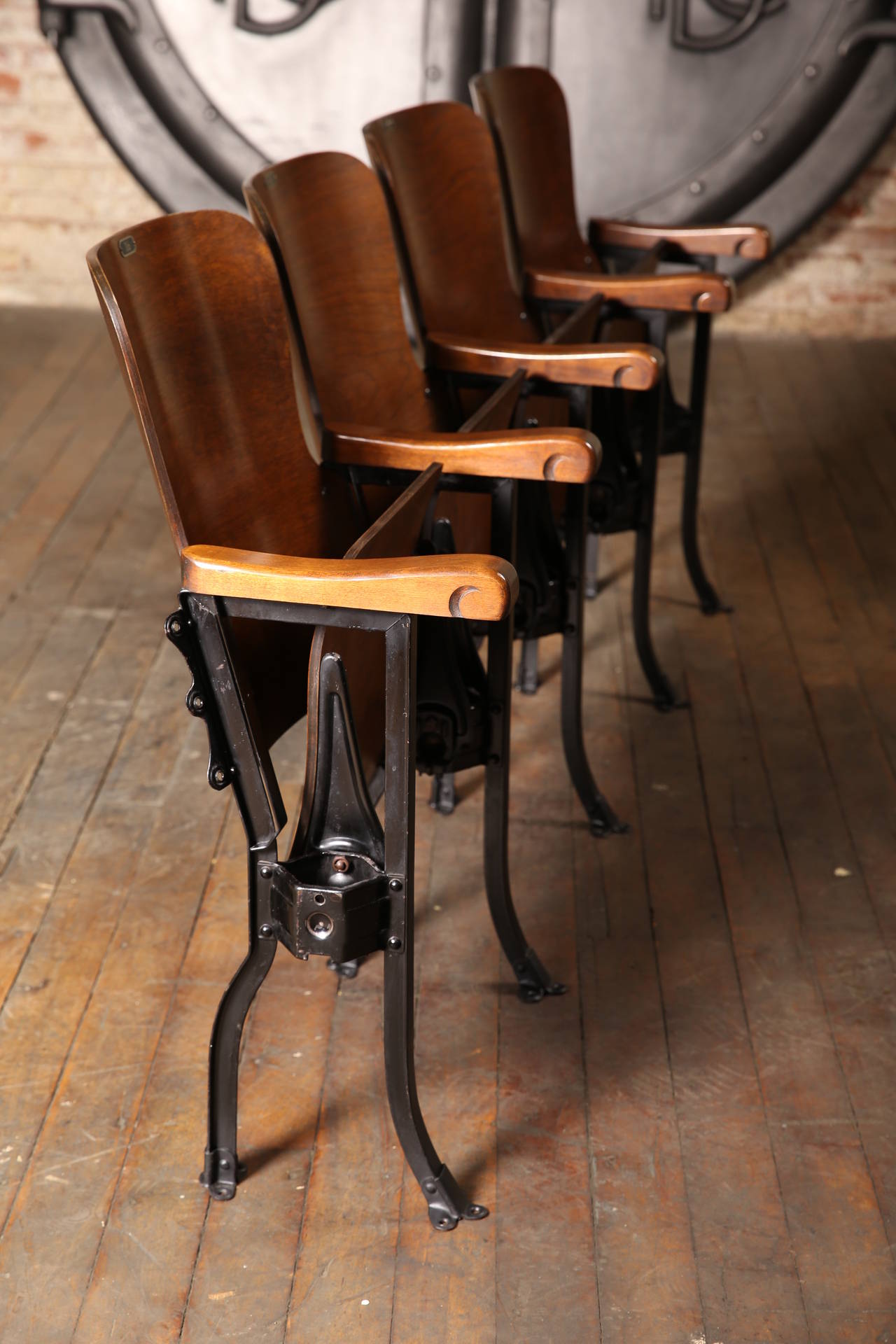 vintage theatre seats