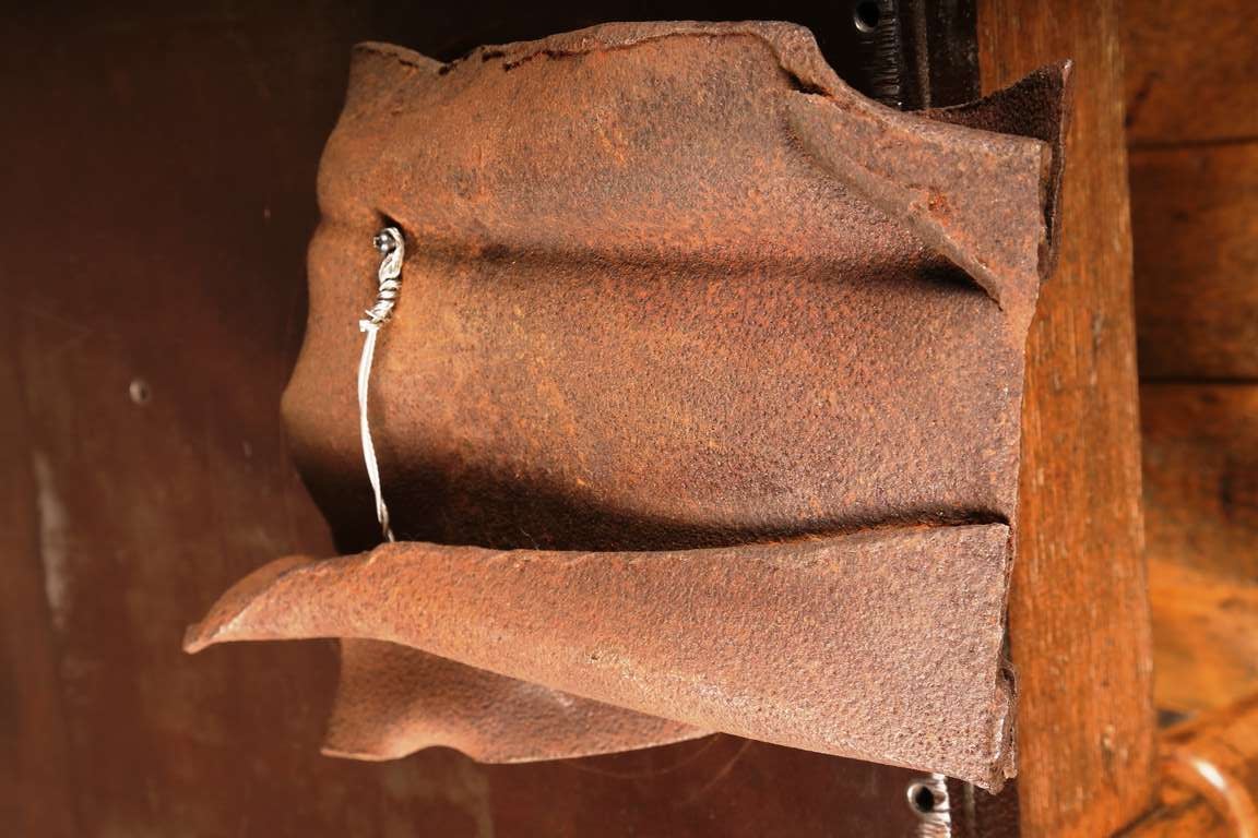 Sculpture d'art industriel Anatomie du mouvement « Random Movement » Acier I Beam en vente 3
